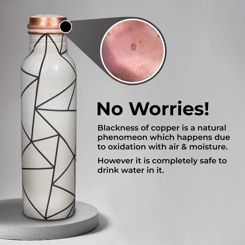HydroDrop Copper Water Bottle - 1000 mL media 5