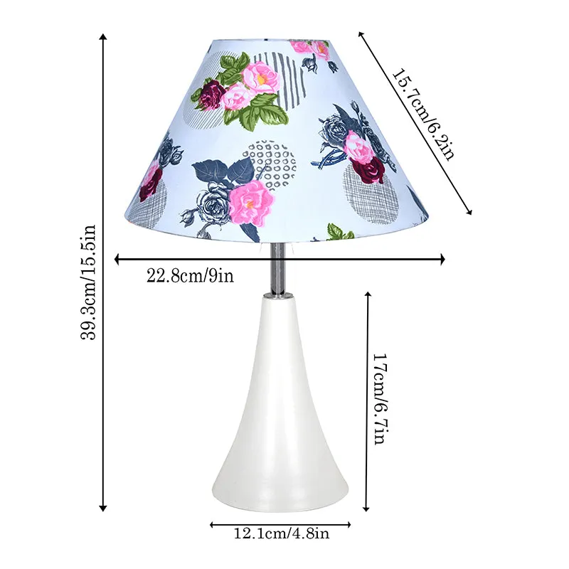 Arrido Rosa Pleat Metal Table Lamp - Multicolor media 6