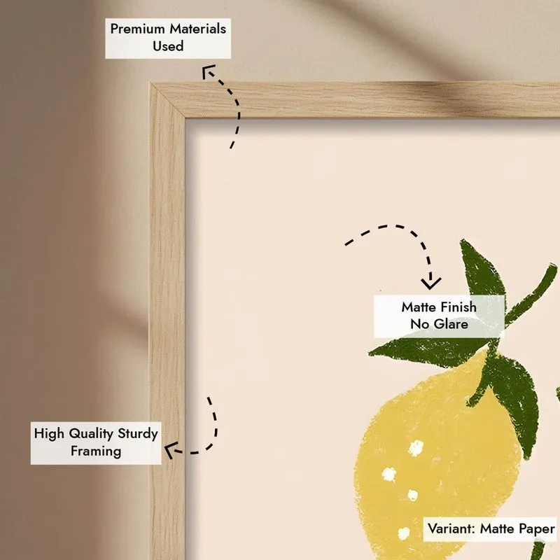 Limone Archival Canvas Wall Art - Brown media 8