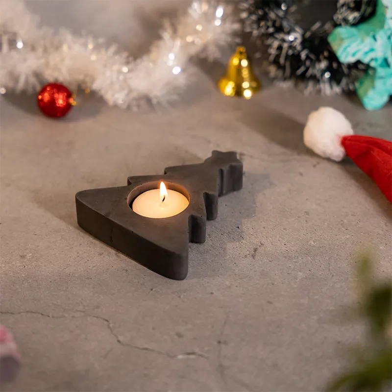 Christmas Festo Tealight Candle Holder media 1