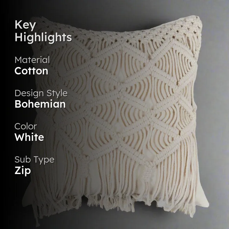 Braida Macrame Cushion Cover media 2