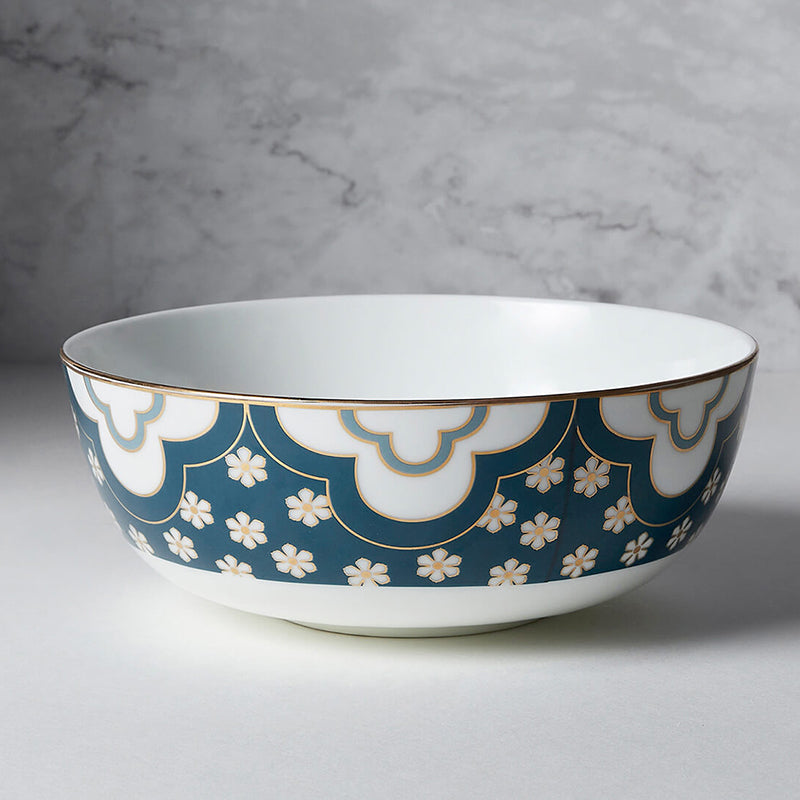 India Circus Blanche Bone China Serving Bowl - 500 mL media 3