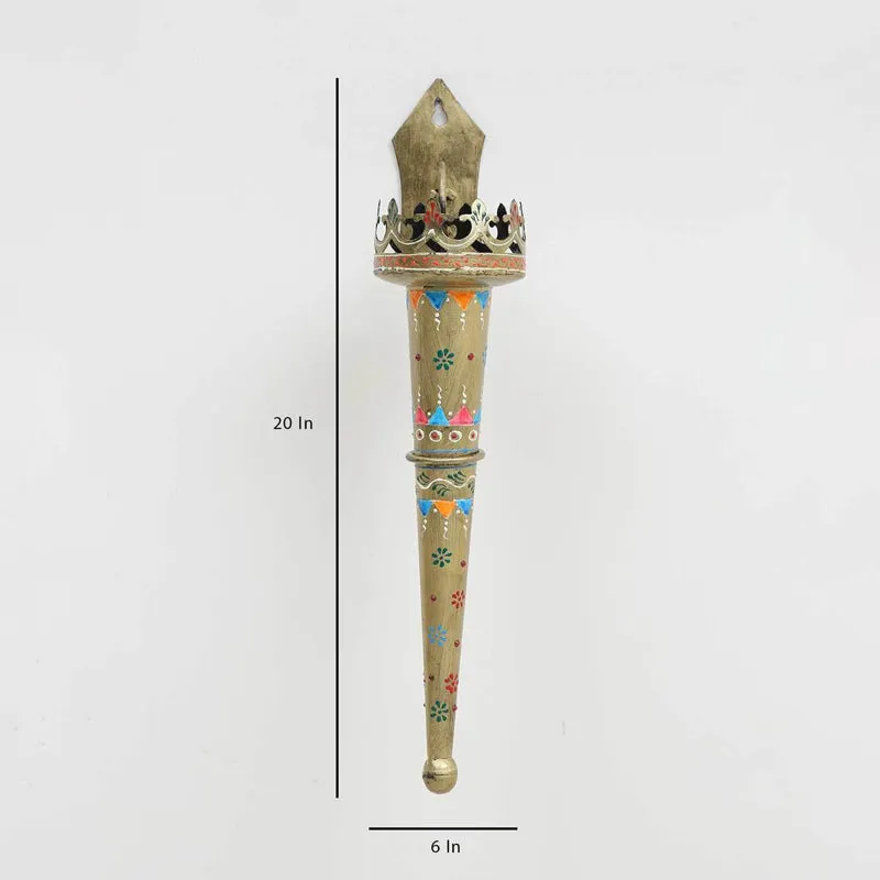 Torch Charm Wall Mounted Candle Holder media 8