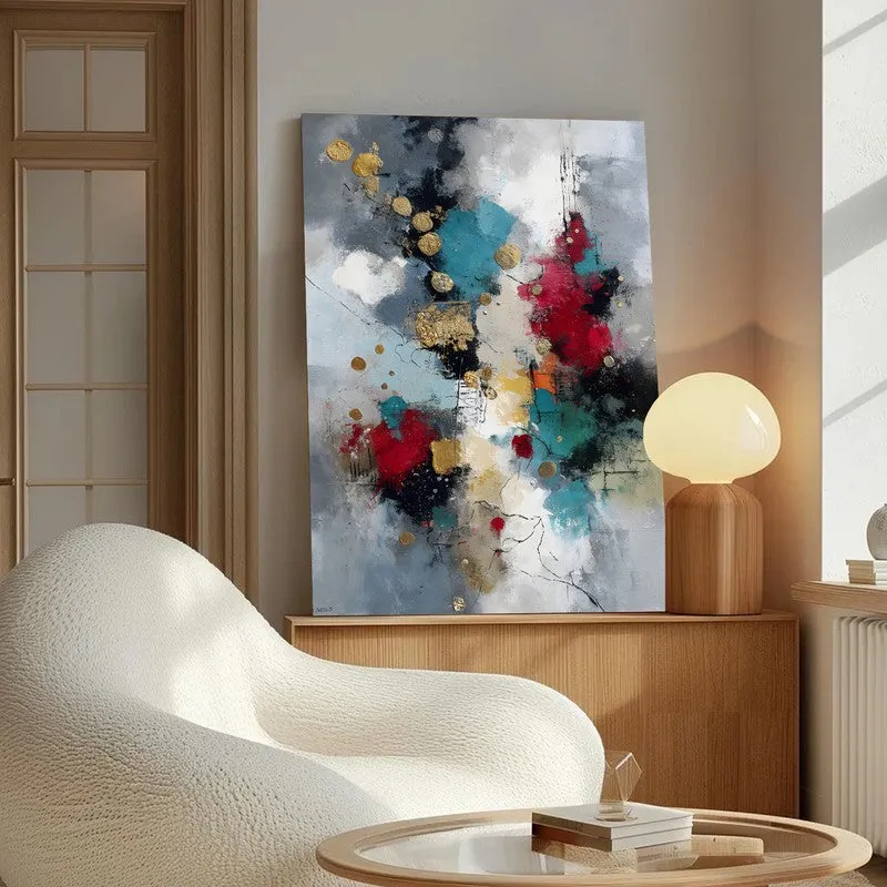 Bold Spectrum Grid Canvas Wall Art media 4