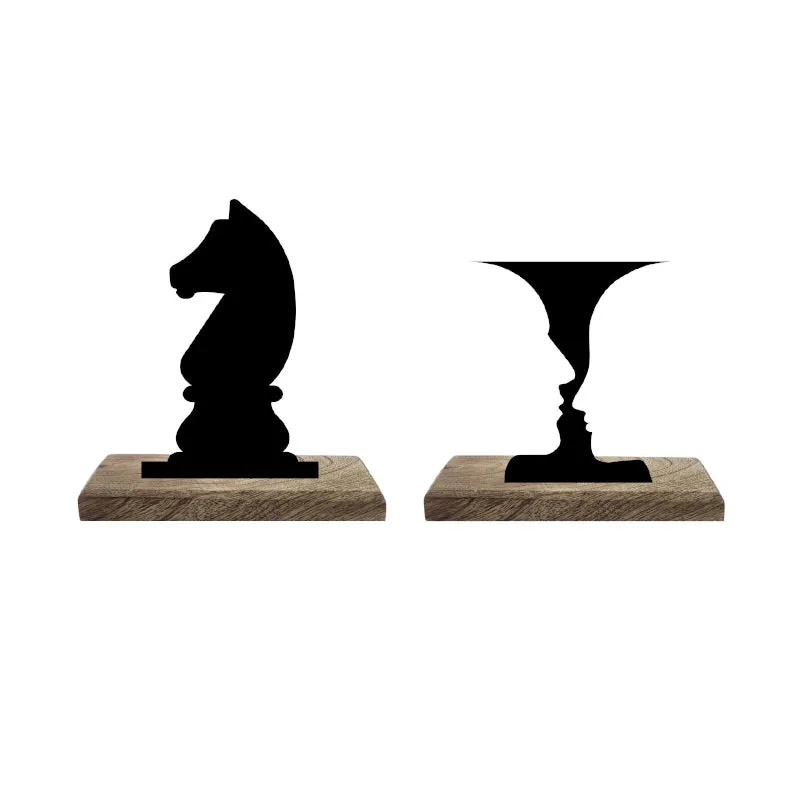 Knight's Mirage Showpiece - Set Of Two media 6