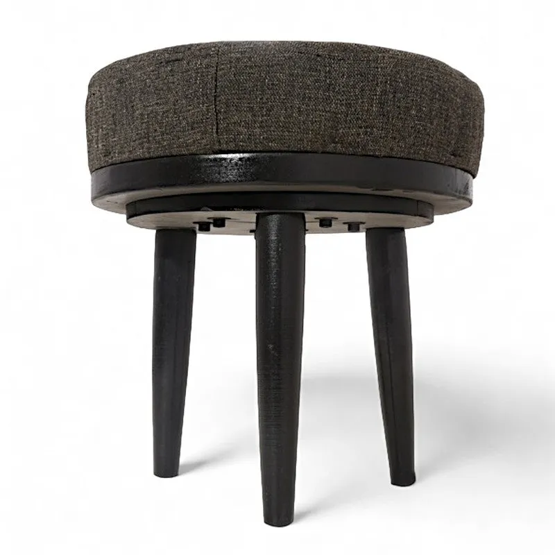 Kynex Sheesham Wooden Stools (Brown) - Set Of Two media 5
