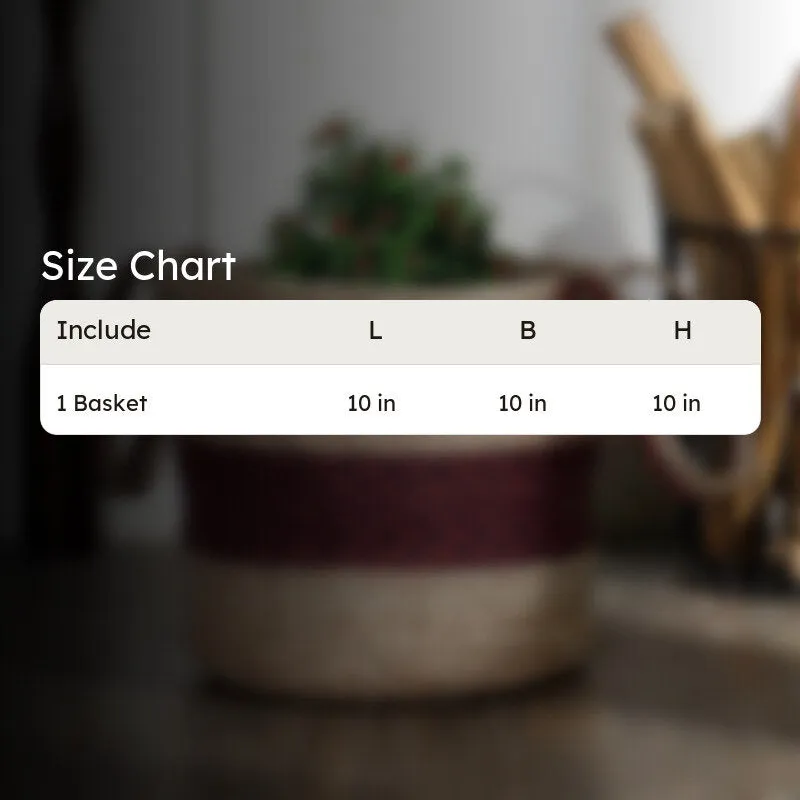 Sirora Natural Fiber Basket media 5