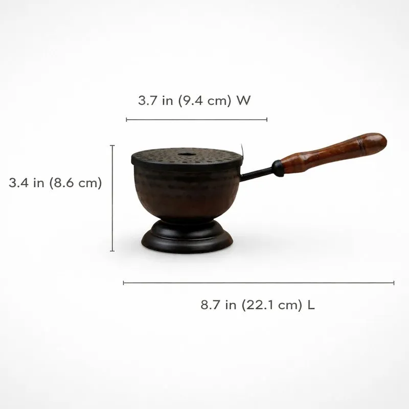 Dhyan Deep Incense Holder - Black media 7
