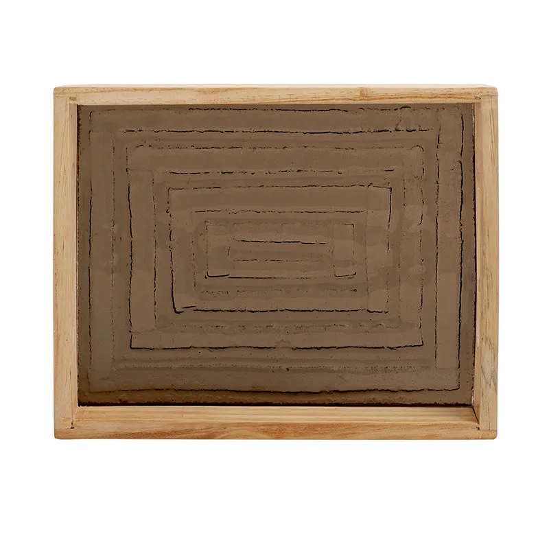 Nyma Spiral Serving Tray - Brown media 6