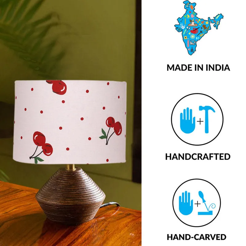 Yami Cherry Wooden Table Lamp - Multicolor media 5