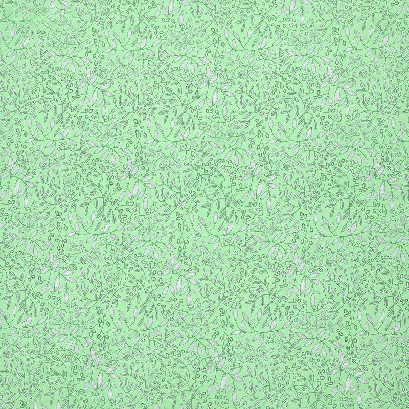 Monte Carlo Floria Luxe Cotton Bedheet (Green) - 104 TC media 7