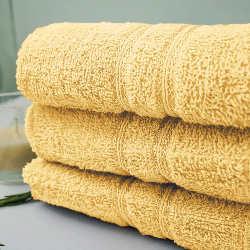 Micro Cotton LuxeDry Soothe Face Towel (Beige) - Set Of Four media 4