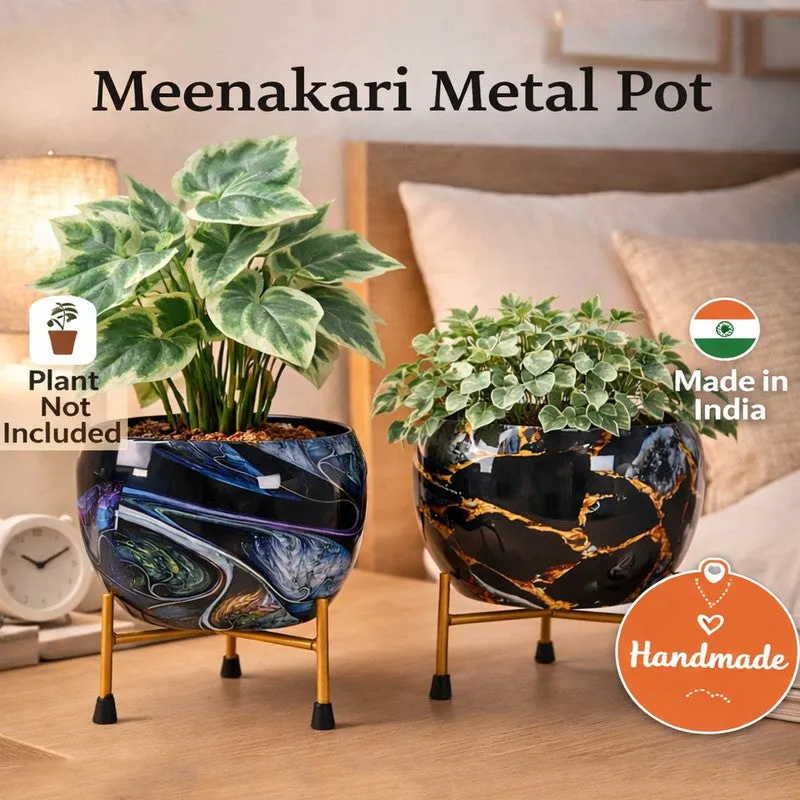 Abstract Curve Pots & Planters - Set of Two media 4