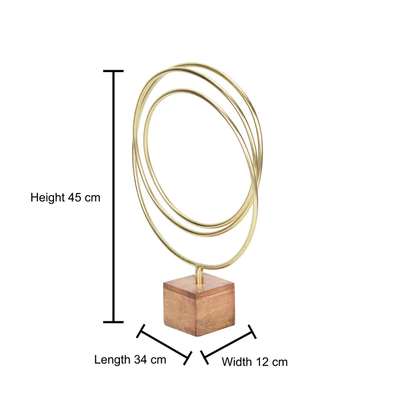 Fitta Gold Loop Showpiece media 5