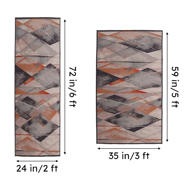 Diagonal Strokes Anti-Skid Carpet media 7