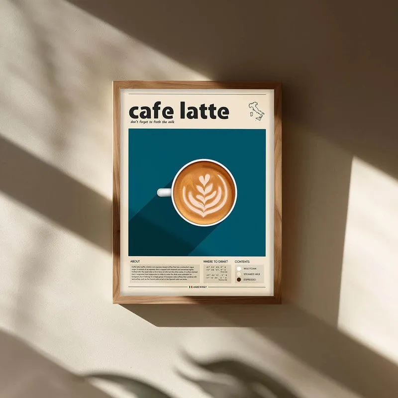 Barista Bloom Archival Canvas Wall Art - Brown media 3