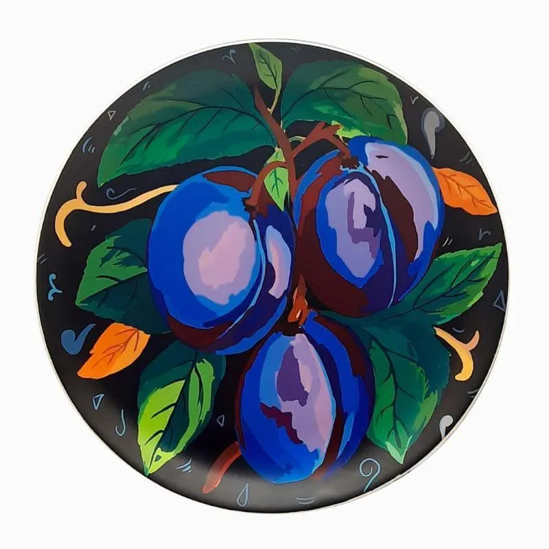 Plums From Italy Decorative Plate media 4