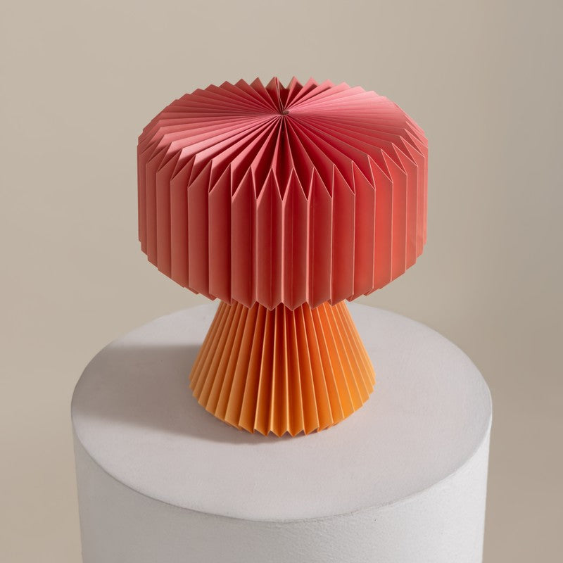 Fig Living Ori Peach Glow Table Lamp- Pink media 11