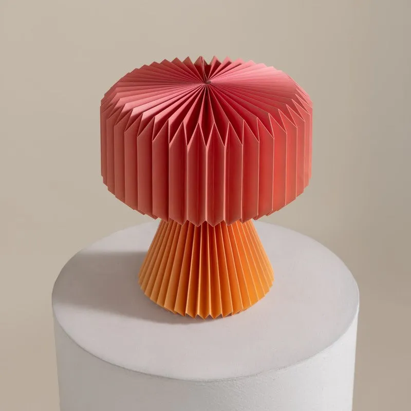 Fig Living Ori Peach Glow Table Lamp- Pink media 11