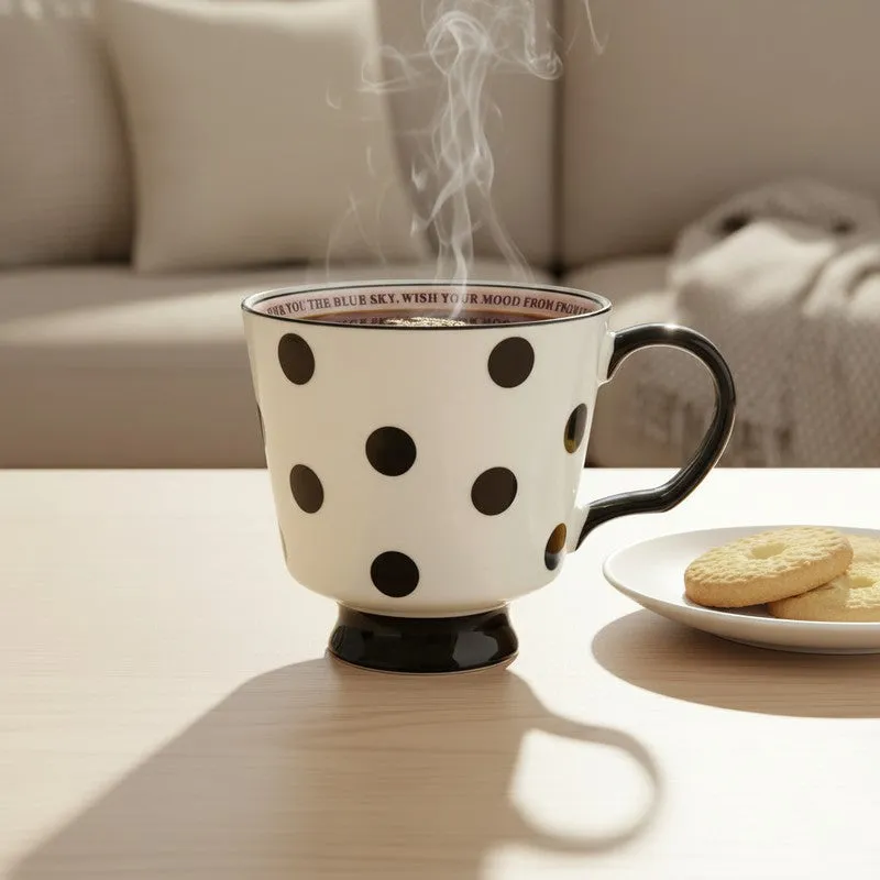 Urban Dots Brew Ceramic Coffee Mug - 450 mL media 3