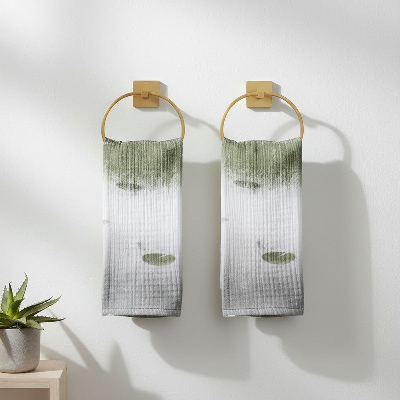 Pureva Cotton Hand Towel - Set Of Two