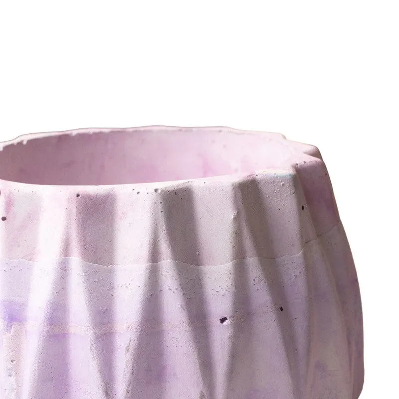 Drovo Round Planter - Pink media 5