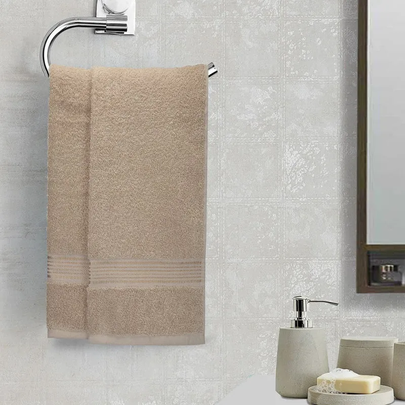 Eva Quick Dry Hand Towel (Taupe) - Set Of Two media 1