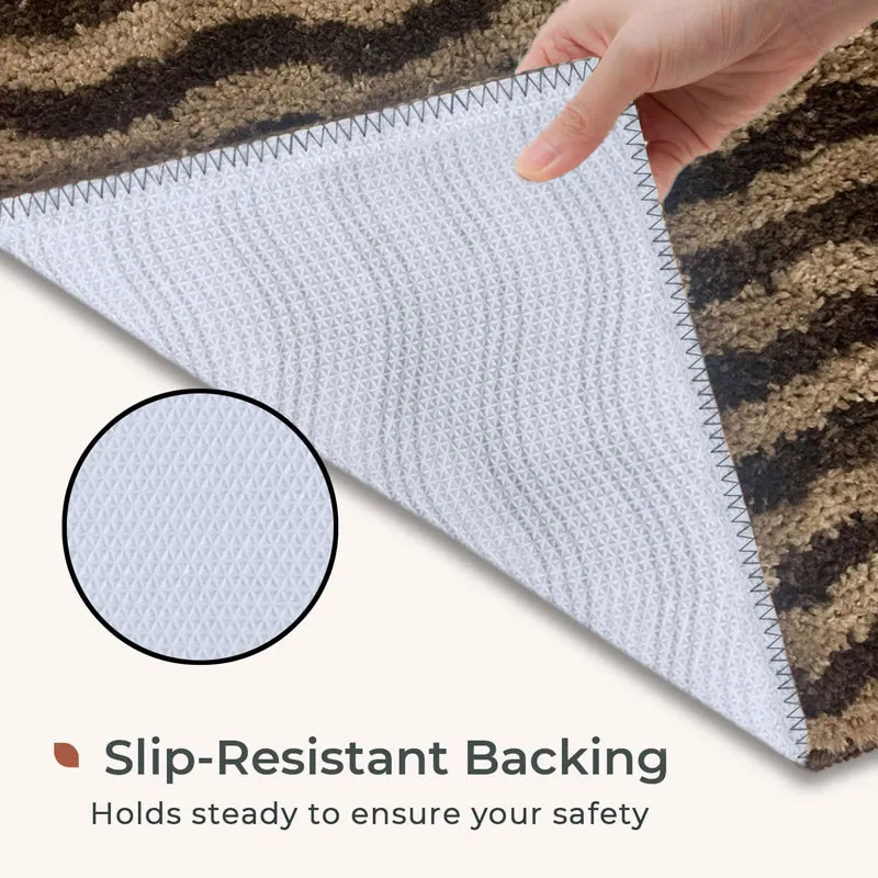 Sand Lines Microfiber Bath Mat media 4