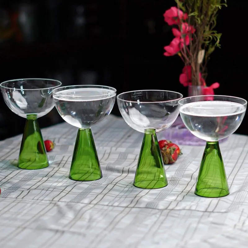 Royal Blue Goblet Glass(160 mL) - Set Of Four media 1