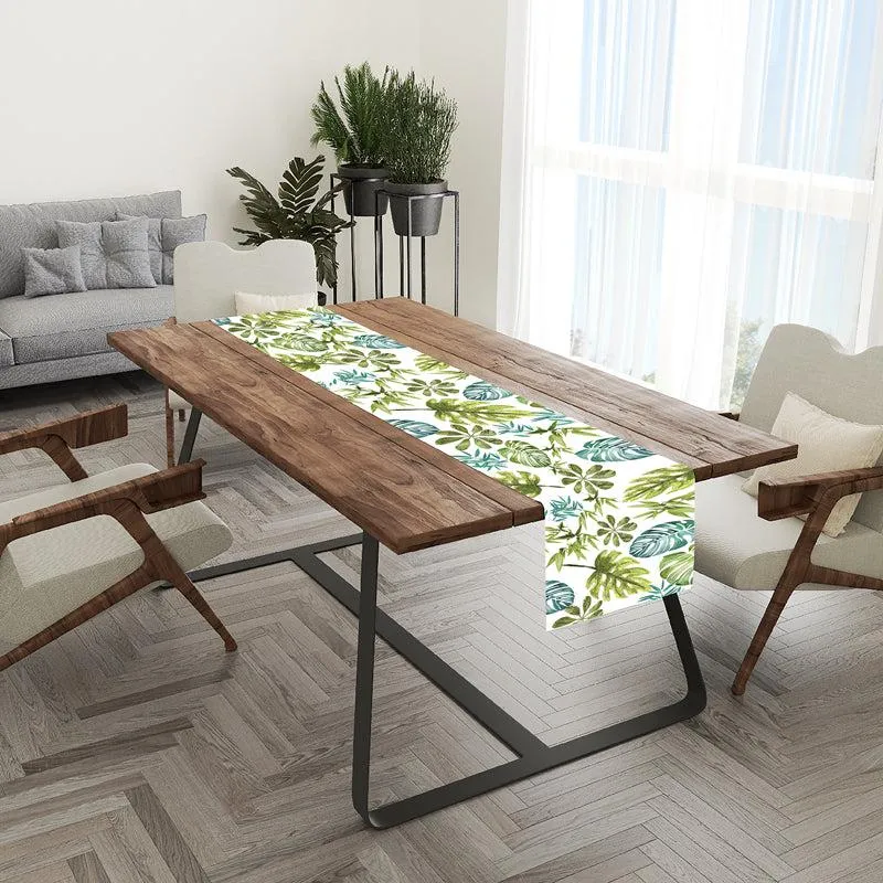 Libra Poly Canvas Table Runner media 3