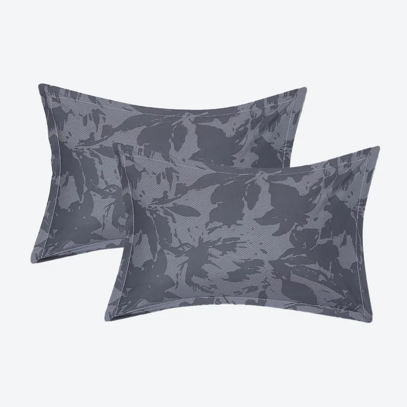 Monte Carlo Modern Muse Cotton Bedsheet (Grey) - 104 TC media 8