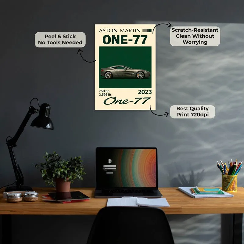 Aston Martin One-77 Wall Poster media 6