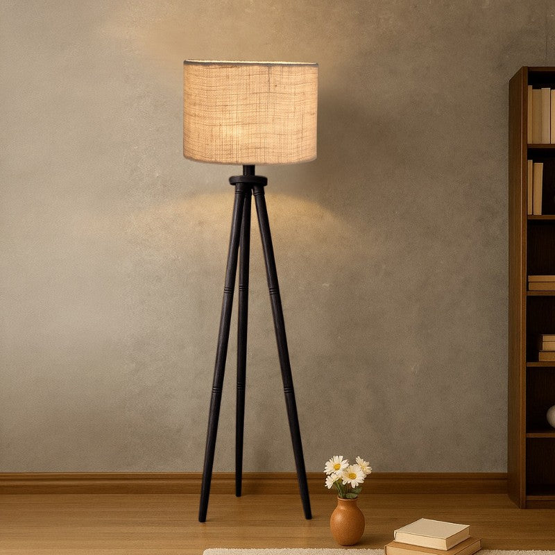 TriAura Prime Floor Lamp (Ivory)