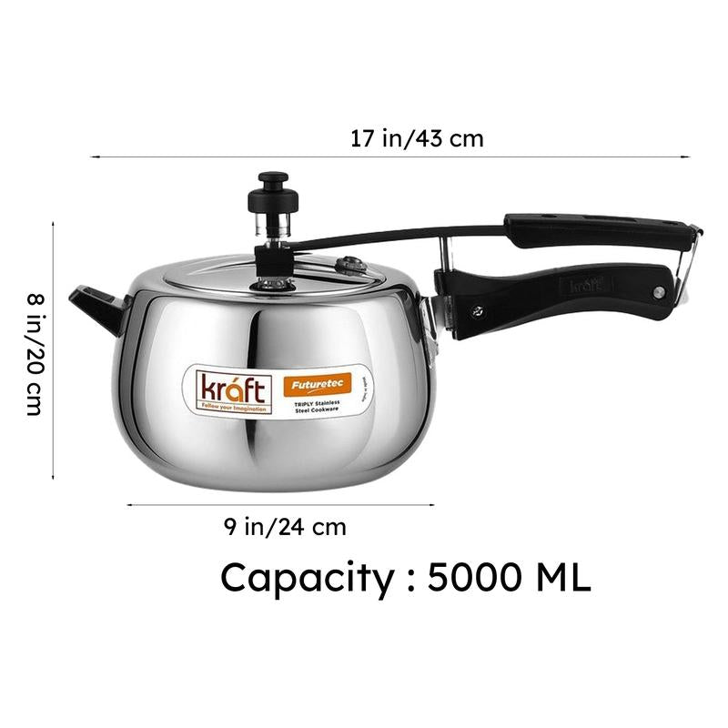 Kraft Smart Cook Pressure Cooker - 5000 mL media 12