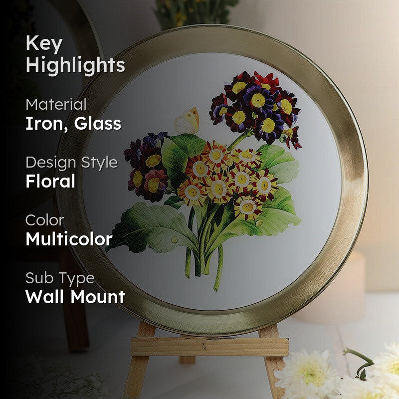 Carnival Dreams Enamel Wall Plate media 2