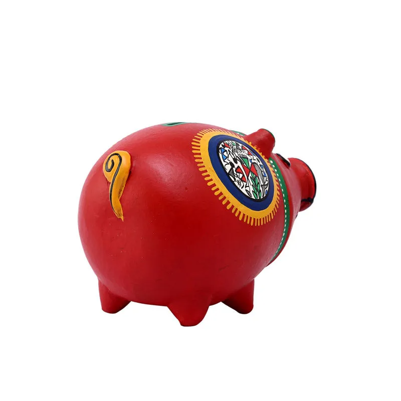 Rufo Red Piggy Bank media 6