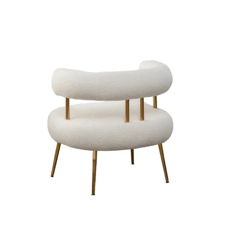 Calyra Neem Wood Accent Chair - White media 6