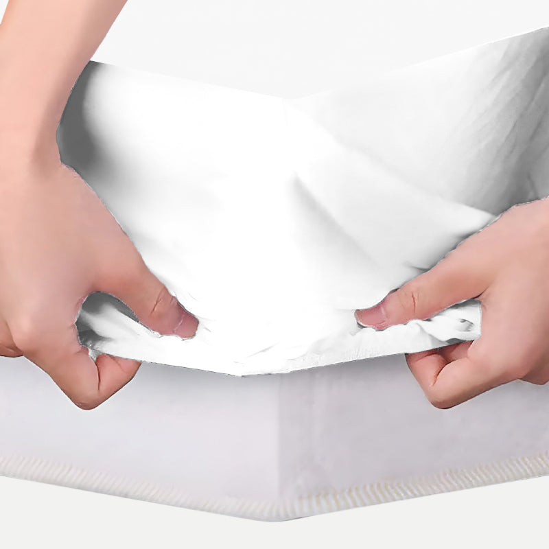 Oswal Mattress Protector - White media 3