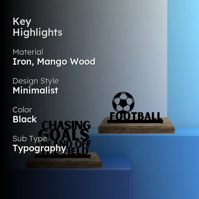 Goals & Football Showpiece - Set Of Two media 2