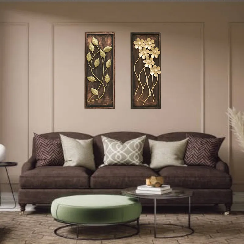 Flora Botanica Metal Wall Accent - Set Of Two media 4