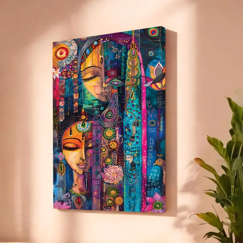 Abstract Persona Canvas Wall Art media 7