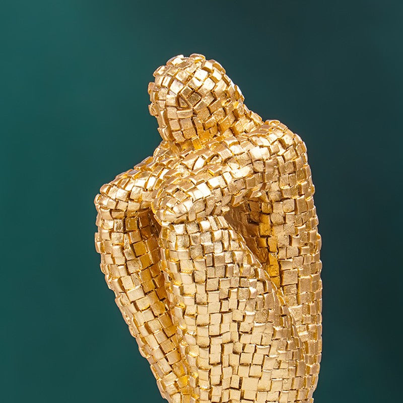 Abstract Human Showpiece - Gold media 6