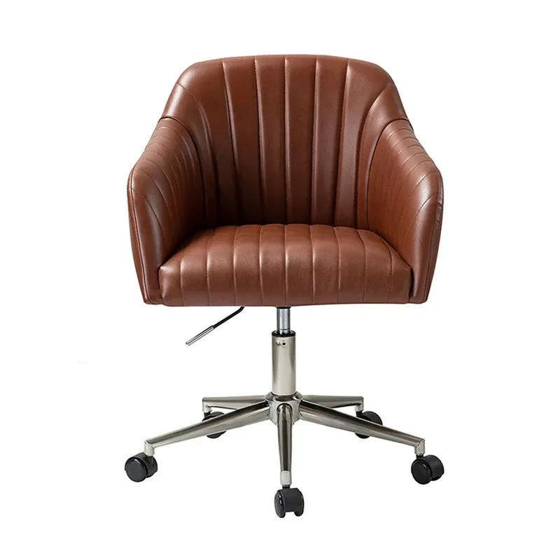 Luxsit Metal Office Chair - Brown media 3