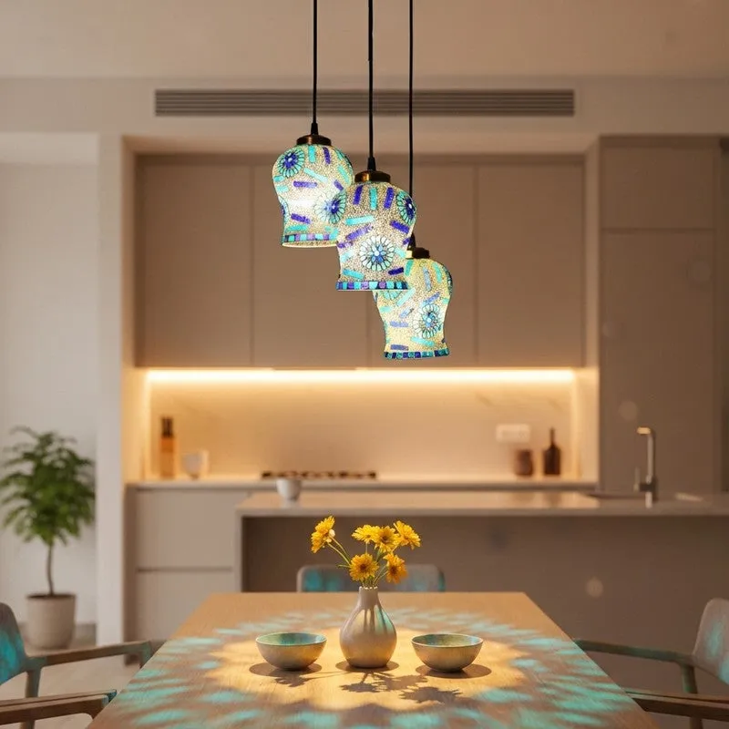 AquaVitra Glass Ceiling Lamp - Multicolor media 1