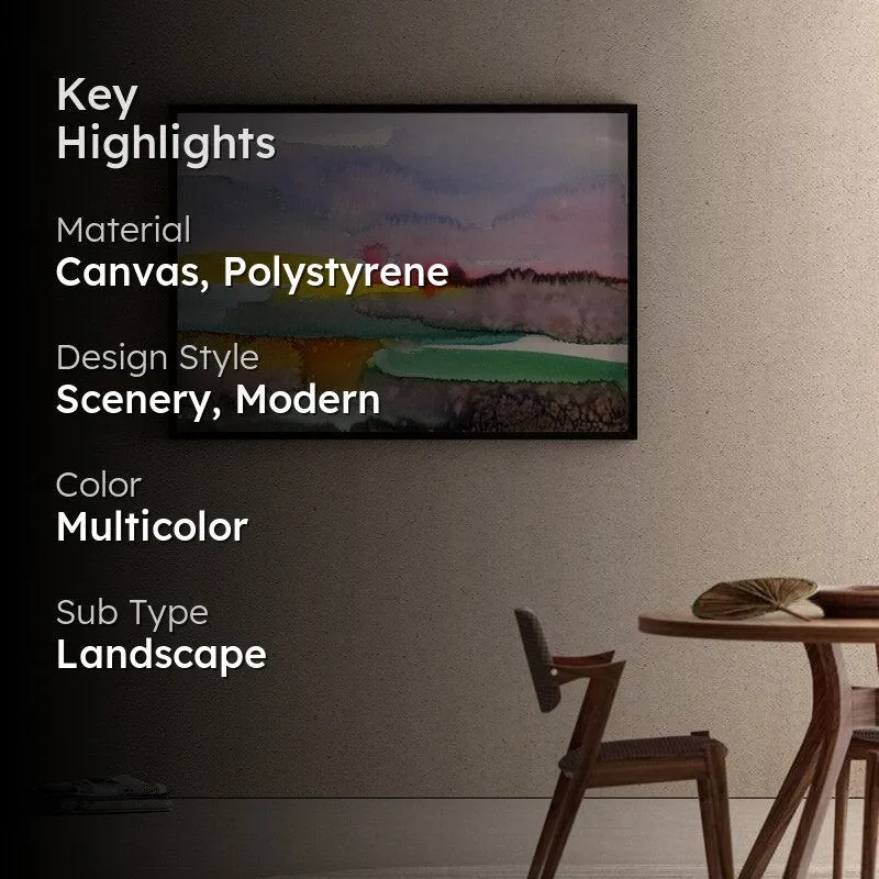 Nomadland Canvas Wall Painting - Black Frame media 2