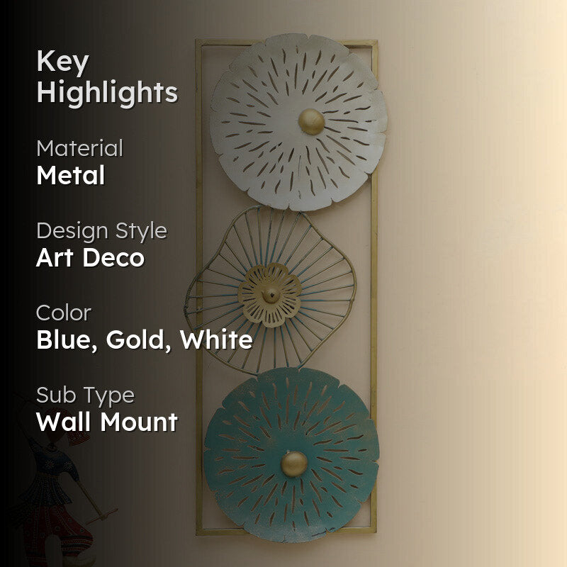 Dima Abstract Metal Wall Accent media 2