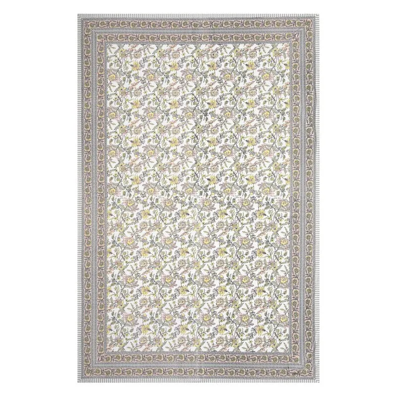Lunelle Floral Cotton Bedsheet (Multicolor) - 240 TC media 5