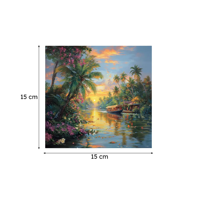 Serene Backwaters Showpiece media 7