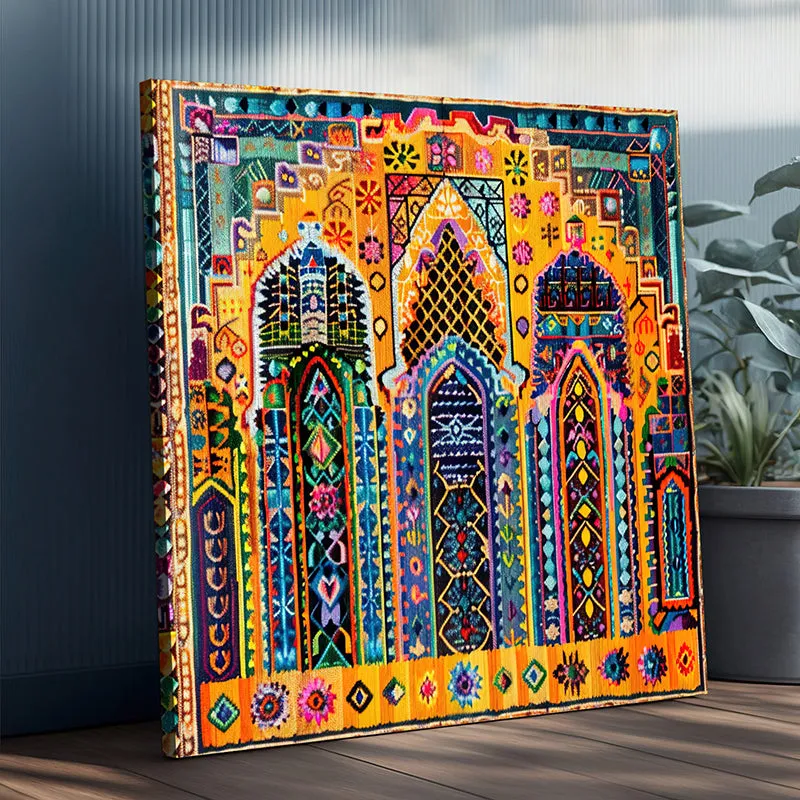 Details Of Diwar Canvas Wall Art media 4