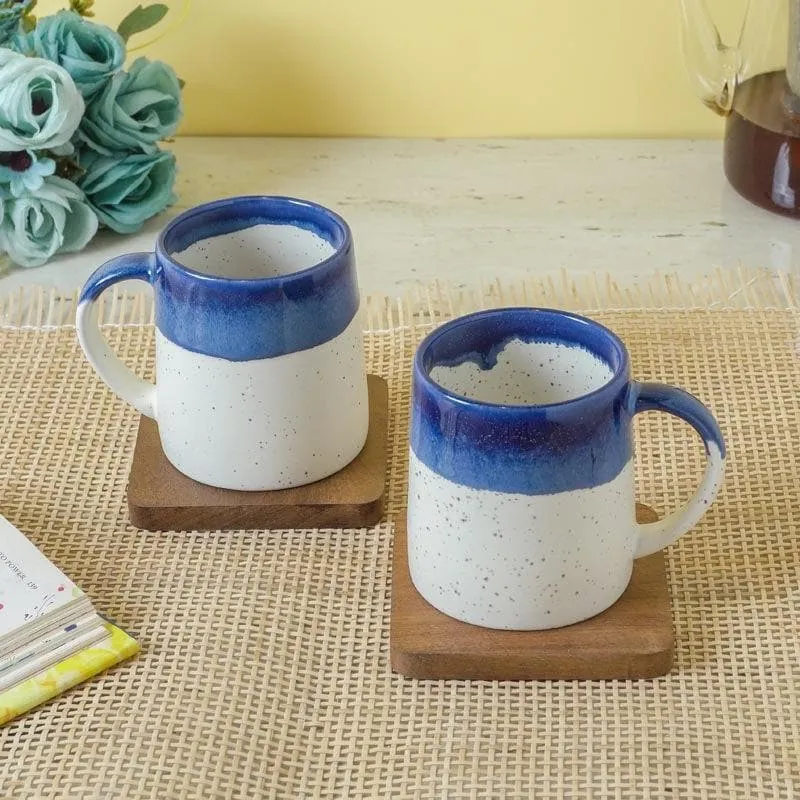 Nouvelle Ceramic Coffee Mug (300 mL Each) - Set of Two media 5